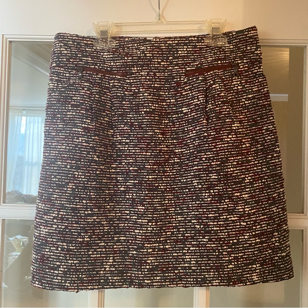 Loft tweed skirt